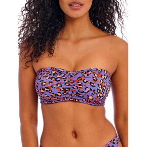 Freya Women's Santiago Nights Underwire Bandeau Bikini Top