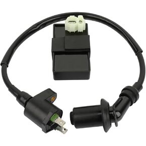 SCITOO 6 Pins CDI BOX (with Ignition Coil) Rectifier Relay fit for 1995-2004 for Honda Foreman 400 450 FourTrax Foreman 400 TRX400FW TRX450FE TRX450FM 4x4