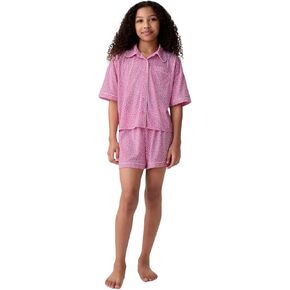 GAP Girls' Pajama Short Sleeve Set
