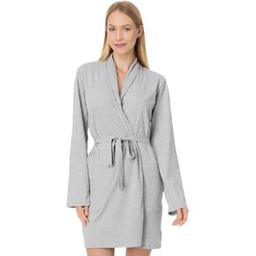 SKIN womens Natural 36 1/2" Juliana Organic Cotton Robe