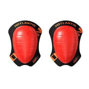 Universal Motorcycle Knee Sliders Motorcycle Knee Pads Knee Pucks in Kendo Style for Racing or Training on Trackdays or Outdoor Motorbike Riding.