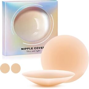 Strapless Sticky Bra Push Up for Women Nipple Covers No Show Cakes Body Backless Pasties Adhesive Silicone Reusable 1Pair