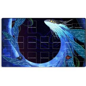New Mlikemat Playmat Risette Asteria of The White Woods TCG CCG OCG Trading Card Game Mat Table Pad with Zones + Bag (YG001-120-A)