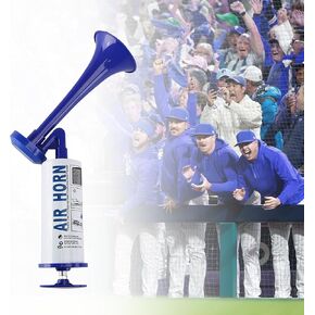 Air Horn, Handheld Loud Air Horns 120DB Noise Makers for Sporting Events, Aluminum Super Loud Football Noise Maker Marine Signal Safety Alarm Horn for Boating, Hiking, Sports Events, Birthday Parties