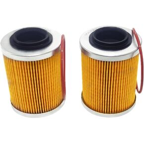 420956123 Oil Filter Fit for Spark Ski-Doo Sea-Doo Can-Am Maverick X3 900 Turbo R RR 1000R 420956120(2 Pack)