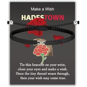 BLEOUK Hades Towwn Musical Bracelet Hades Towwn Musical Gift Hades Towwn Jewerly Hades Towwn Lover Gift Musical Fans Gift