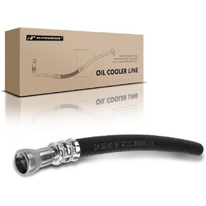 A-Premium Automatic Transmission Oil Cooler Line Hose Assembly Compatible with Jeep Cherokee 1997 1998 1999 2000 2001 L6 4.0L