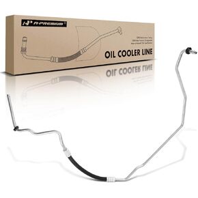 A-Premium Automatic Transmission Oil Cooler Line Hose Assembly Compatible with Chevrolet Impala Monte Carlo 2000-2003 Buick Century 2000-2005 Regal