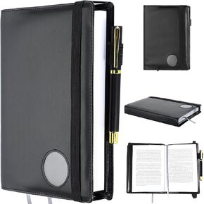 Single AA Big Book Cover Alcoholics Anonymous Big Book Cover Paperback Book Protector Medallion Holder Leather Gift for Women Men