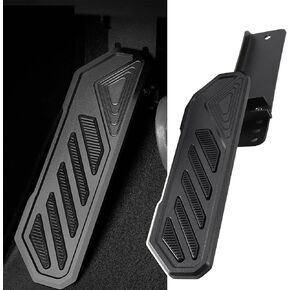 Dead Pedal Foot Rest Compatible with Jeep Wrangler JL JLU/Gladiator JT 4XE 2018-2023 Aluminum Alloy Left Side Foot Pedal Pads