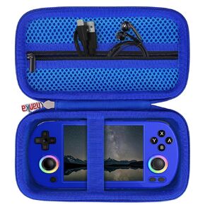 khanka Hard Travel Case Replacement for RG40XX H Retro Handheld Game Console,Case Only. (Black)