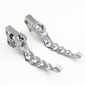 Motorcycle Brake Clutch Lever for 04-15 Harley Sportster 883 1200 XL XR Iron Nightster 48 72(Black)