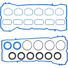 Valve Cover Gasket Seal Intake Manifold Gasket Compatible with Jeep Cherokee Wrangler Dodge Charger 2011-2022 3.6L V6, Chrysler Durango Grand, Replace OE 5184596AE VS50805R MS97204