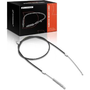 A-Premium Rear Passenger Side Parking Brake Cable Assembly Compatible with Chevrolet & GMC Models: Silverado 2500 HD, Silverado 1500, Silverado 3500 HD, Sierra 1500, Sierra 2500 HD, Sierra 3500 HD