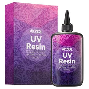 UV Resin Kit 270g, Crystal Clear High Gloss UV Epoxy Resin for Jewelry Making, Casting and Coating, DIY Crafts, Resin Art Supplies