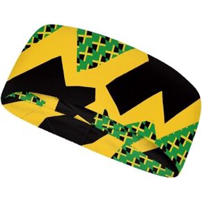 Jamaica Flag Bandanas Jamaica Clothing Jamaica Bandana Flag Print Sport Headbands Custom