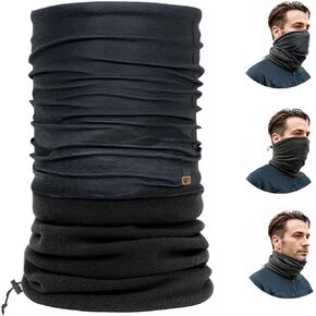 Adjsutable fit Winter buff gaiter, Ski Mask- Breathable face mask for cold weather activities