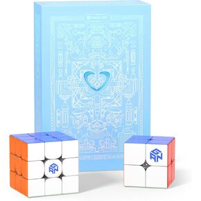 GAN Speed Cube, GAN 11Air & GAN 251 V2 with Gift Box, 3x3 Speed Cube and 2x2 Speed Cube Set