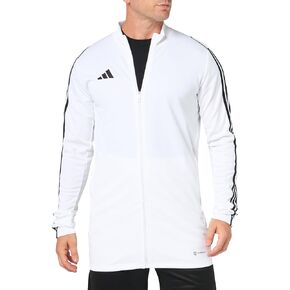 adidas Men's Size Tiro 23 League Training Jacket, White, XX-Large/Tall + 2"