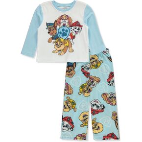 Nickelodeon Toddler Boys Paw Patrol Pajamas Set - 2 Piece Pjs for Kids - Marshall, Chase, Skye, Rubble - 2 to 4 Years