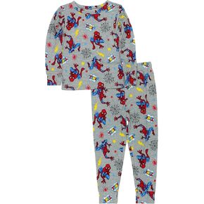 Marvel Spider-Man Toddler Boys Long Sleeve Viscose Pajama Set