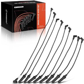 A-Premium 9PCS Spark Plug Wires Compatible with Dodge Ram 1500 2500 3500, Ram 1500 2500 3500 Van, Durango, Dakota, Ramcharger, W150, W250, W350, B150, B1500, B250, B2500, B350, B3500, D150, D250, D350