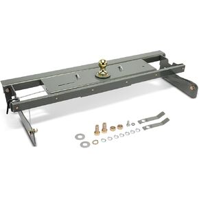 A-Premium Under-Bed Gooseneck Trailer Hitch System Compatible with Chevrolet and GMC Models - 2011-2015, Silverado 2500, Silverado 2500 HD, Silverado 3500 HD, Sierra 2500 HD, Sierra 3500 HD, 4WD/RWD