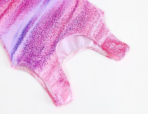 TENVDA Bundles of Gymnastics Leotards for Girls 5-6 Years Old Pink Blue Marble and Stripes Print Sleeveless Tumbling Outfit Matching Shorts Sets in Kuwait