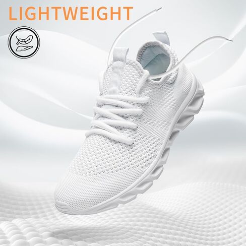 Oltyutc Tennis Gym Shoes for Women Lightweight Running Sneakers | Slip On Walking Footwear, Lightweight Breathable for All-Day Comfort, Suitable Outdoor Indoor Light Sports in Saudi Arabia