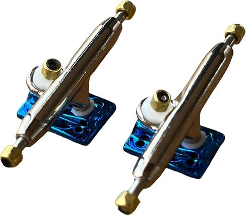 Pro Fingerboard Trucks 32/34/36mm 4.0-Regular Kingpin-Upgraded v2 baseplate with Hardware-Baseplate Color and Size (34mm,Black) in Saudi Arabia