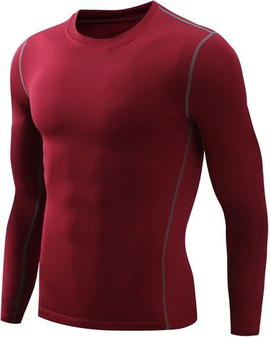 Men's Thermal Subzero Fleece Compression Long Sleeve T-Shirt in Saudi Arabia