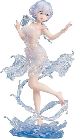شركة Good Smile Re: Zero - بدء الحياة في عالم آخر - Rem (Aqua Dress Ver.) مجسم PVC بمقياس 1:7 in Saudi Arabia