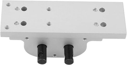 علبة نقل معدنية من سبيكة معدنية مع لوحة تثبيت لمحور SCX10 D90 1/10 RC الزاحف 1/14 أجزاء ترقية شاحنة جرار تاميا (تيتانيوم) in Saudi Arabia