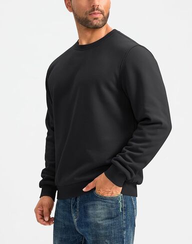 G تدريجي شيربا بلوزات مبطنة للرجال الصوف Crewneck البلوز البلوز القمصان الدافئة لفصل الشتاء in Kuwait
