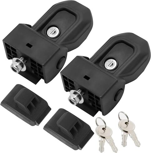 Engine Hood Latches with Key Replacement for Jeep Wrangler JL 2 Door 4 Door 2018-2023(2Pcs) in Saudi Arabia