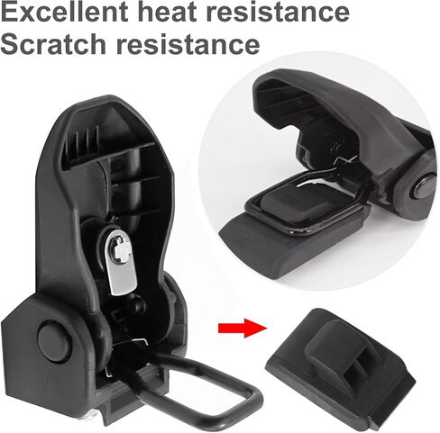 Engine Hood Latches with Key Replacement for Jeep Wrangler JL 2 Door 4 Door 2018-2023(2Pcs) in Saudi Arabia