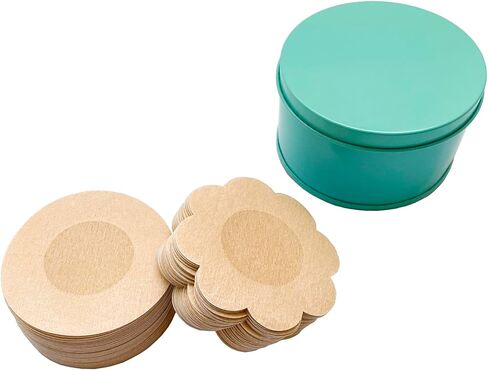 70 pcs Breast Covers Nipple Cover Pasties,Disposable Breast Pasties Stickers,Self-Adhesive No Show Bra in Saudi Arabia