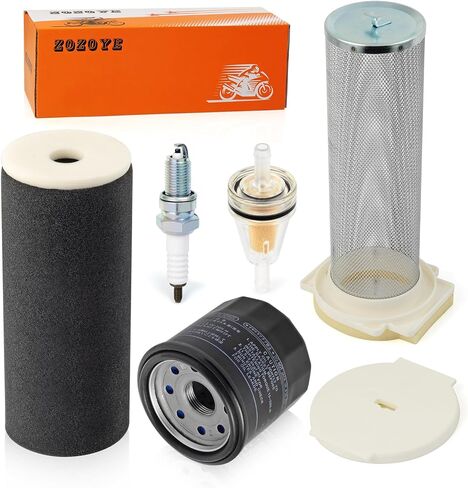 Air Filter Kit Guide & End Cap Oil Filter Spark Plug For Yamaha Grizzly 660 Yfm660 2002 2003 2004 2005 2006 2007 2008 in Saudi Arabia