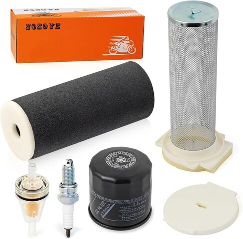 Air Filter Kit Guide & End Cap Oil Filter Spark Plug For Yamaha Grizzly 660 Yfm660 2002 2003 2004 2005 2006 2007 2008 in Saudi Arabia