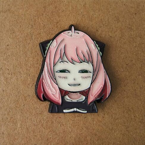 Anime Enamel Pin Lovely Character Brooch Lapel Pin Anime Enamel Badge for Backpacks Clothes Teens Collectors Fans in Saudi Arabia