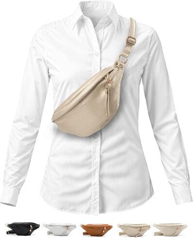 Anti Pickpocket Bag - RFID Crossbody Bag for Travel, Adjustable Strap Multiple Compartments Anti Theft Crossbody Bags for Women Vegan Travel Size Essentials Crossbody Bags for Women Large Size in Saudi Arabia