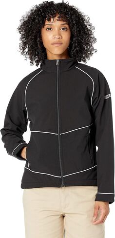 CAT Women's Workwear Women's Sara Soft Shell Jacket, Pitch Black, M in Saudi Arabia