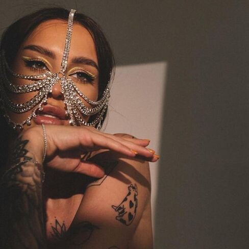 سابق 1920s قناع تنكر حجر الراين رئيس سلسلة الزعنفة متعددة الطبقات شرابة كريستال الوجه أغطية الرأس ملهى ليلي الوجه الشعر مجوهرات خوذة للنساء in Kuwait