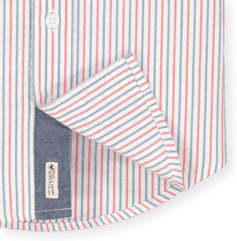 Hope & Henry Boys' Short Sleeve Poplin Button Down Shirt in Saudi Arabia
