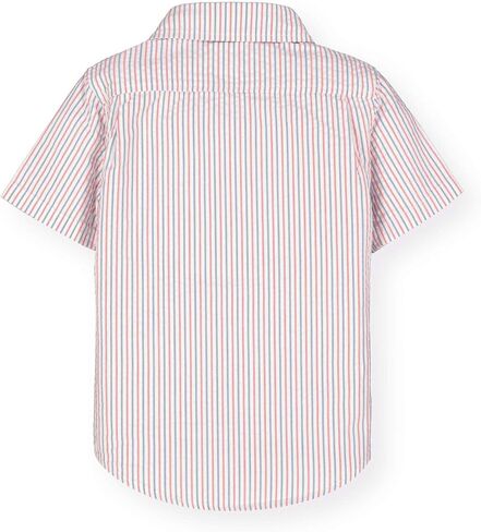 Hope & Henry Boys' Short Sleeve Poplin Button Down Shirt in Saudi Arabia