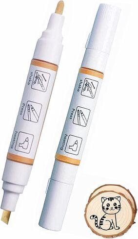 JAJADO 2 قطعة من صانع حرق الخشب، قلم حرق الخشب المنشط بالحرارة للاستنسل، أداة حرق الخشب بدقة وسهولة حرق التصميمات على الخشب، القماش، الدنيم، مشروع فني للرسم الخشبي بنفسك in Kuwait