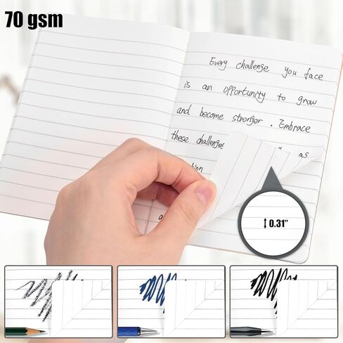 Koogel 32PCS Mini Notebooks Bulk, Lined Pocket Ruled Journal Notepads 3.5" x 5" Mini Inspirational Notebooks for School Office Home Travel in Saudi Arabia