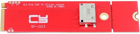 xiwai PCI-E 3.0 PCI-Express 4.0 NVME M.2 M-Key to Oculink SFF-8612 SFF-8611 Host Adapter for PCIe U.2 eGPU SSD 2260 2280 in Saudi Arabia