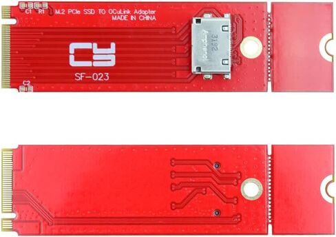 xiwai PCI-E 3.0 PCI-Express 4.0 NVME M.2 M-Key to Oculink SFF-8612 SFF-8611 Host Adapter for PCIe U.2 eGPU SSD 2260 2280 in Saudi Arabia