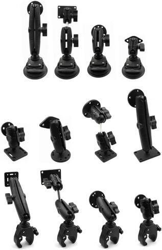 Marine Composite Double Socket Arm for All Industry Standard 1 inch / 25mm / B Size Ball adapters, Compatible with RAM, Arkon, iBolt and More (2.2 in) in Kuwait